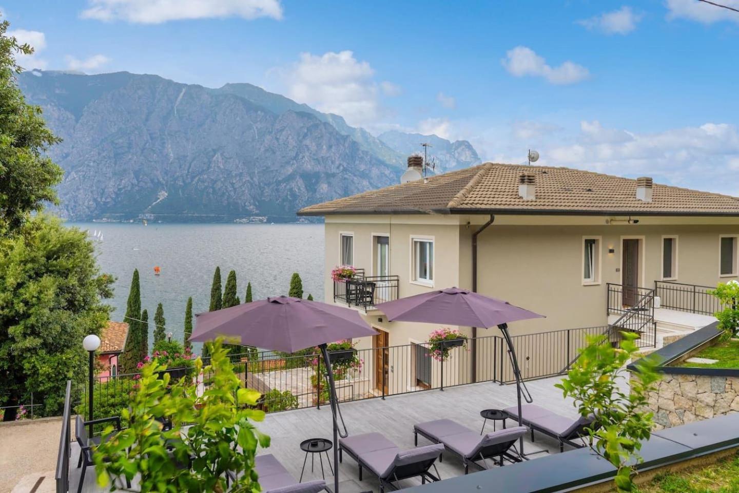 Finestra Sul Lago Malcesine Apt Riva Exterior foto