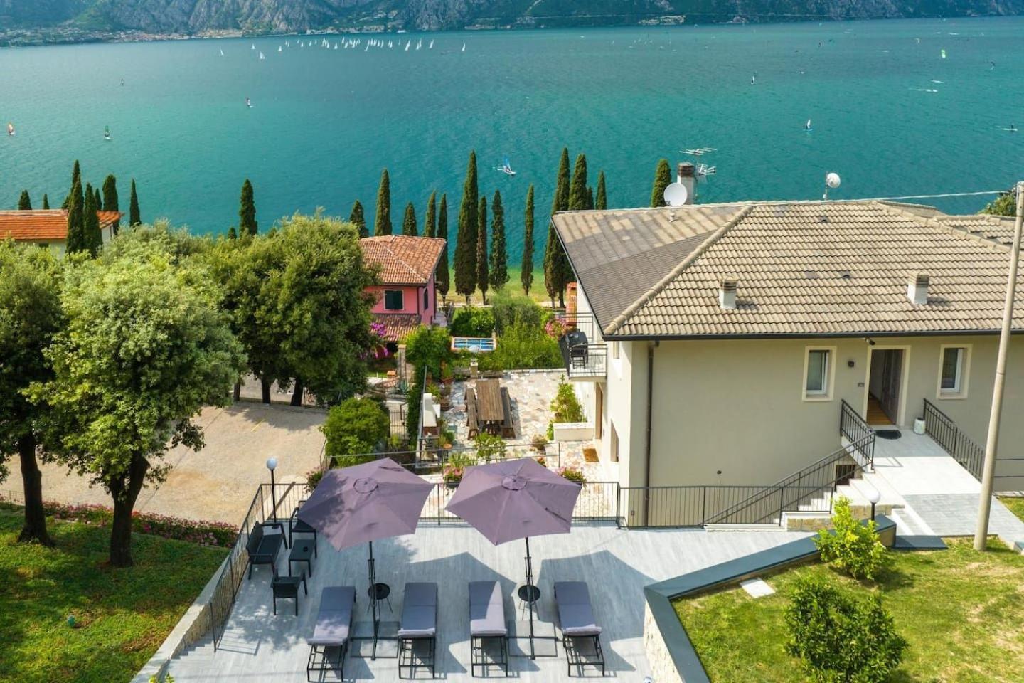 Finestra Sul Lago Malcesine Apt Riva Exterior foto